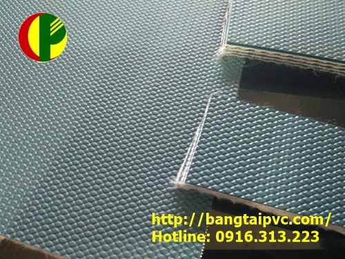 Băng tải PVC tải gạch, tải đá