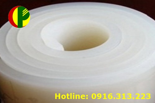 Tấm silicone chịu nhiệt độ cao màu trắng trong