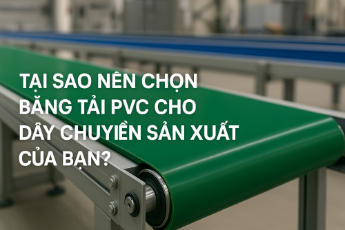 Tại Sao Nên Chọn Băng Tải PVC Cho Dây Chuyền Sản Xuất Của Bạn?